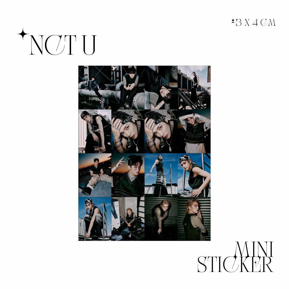 

MINI STIKER NCT U BAGGY JEANS (ISI : 22 PCS) STICKER CHROMO TRANSPARAN HOLOGRAM KPOP IDOL KOREA PREMIUM MURAH UNOFFICIAL TAEIL TEN MARK JAEHYUN DOYOUNG TAEYONG READY STOCK !