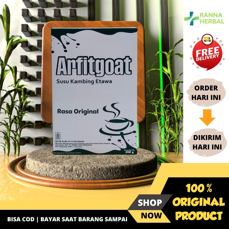 

Susu Kambing Etawa Arfitgoat Rasa Vanila Original 200gr