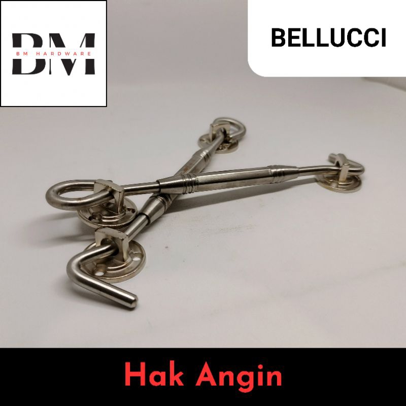 Hak Angin BELLUCCI 8" Stainless Steel