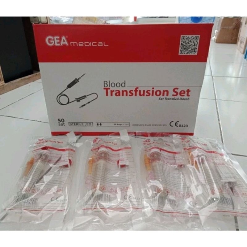 BLOOD TRANSFUSION SET GEA / blood set gea