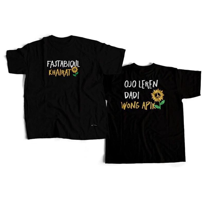 T-shirt/kaos ojo leren dadi wong apik