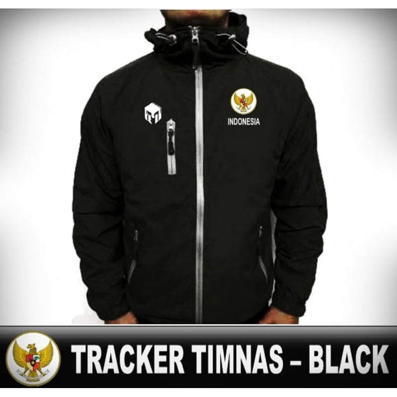 Jaket Tracker Timnas Warna Hitam