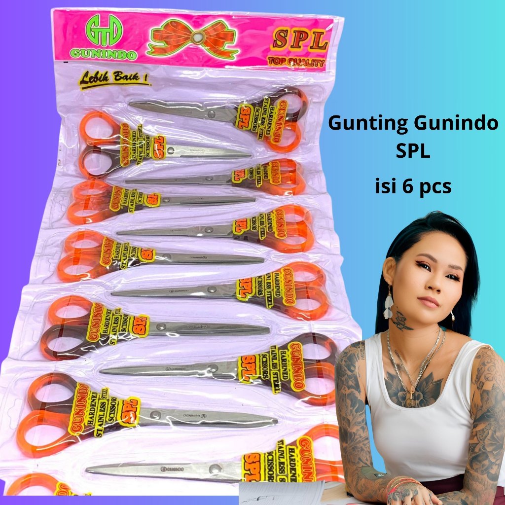 

Gunting Gunindo SPL PER 6PCS