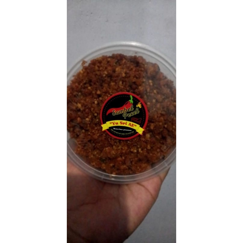 

Sambel Pecel Asli Khas Madiun Tanpa Pengawet 250 gr