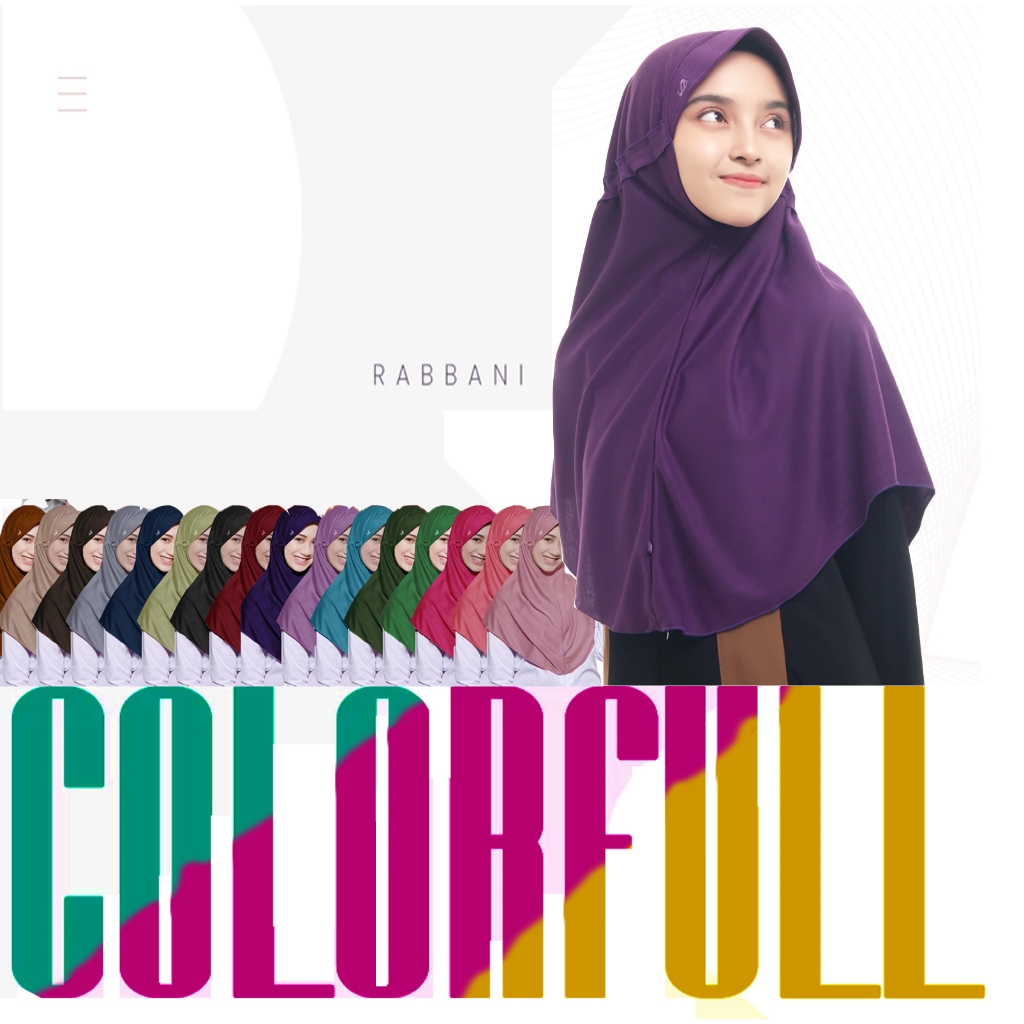 KERUDUNG SEKOLAH INNOVA LX RABBANI  kerudung rabbani ori jilbab rabbani jilbab sekolah rabbani