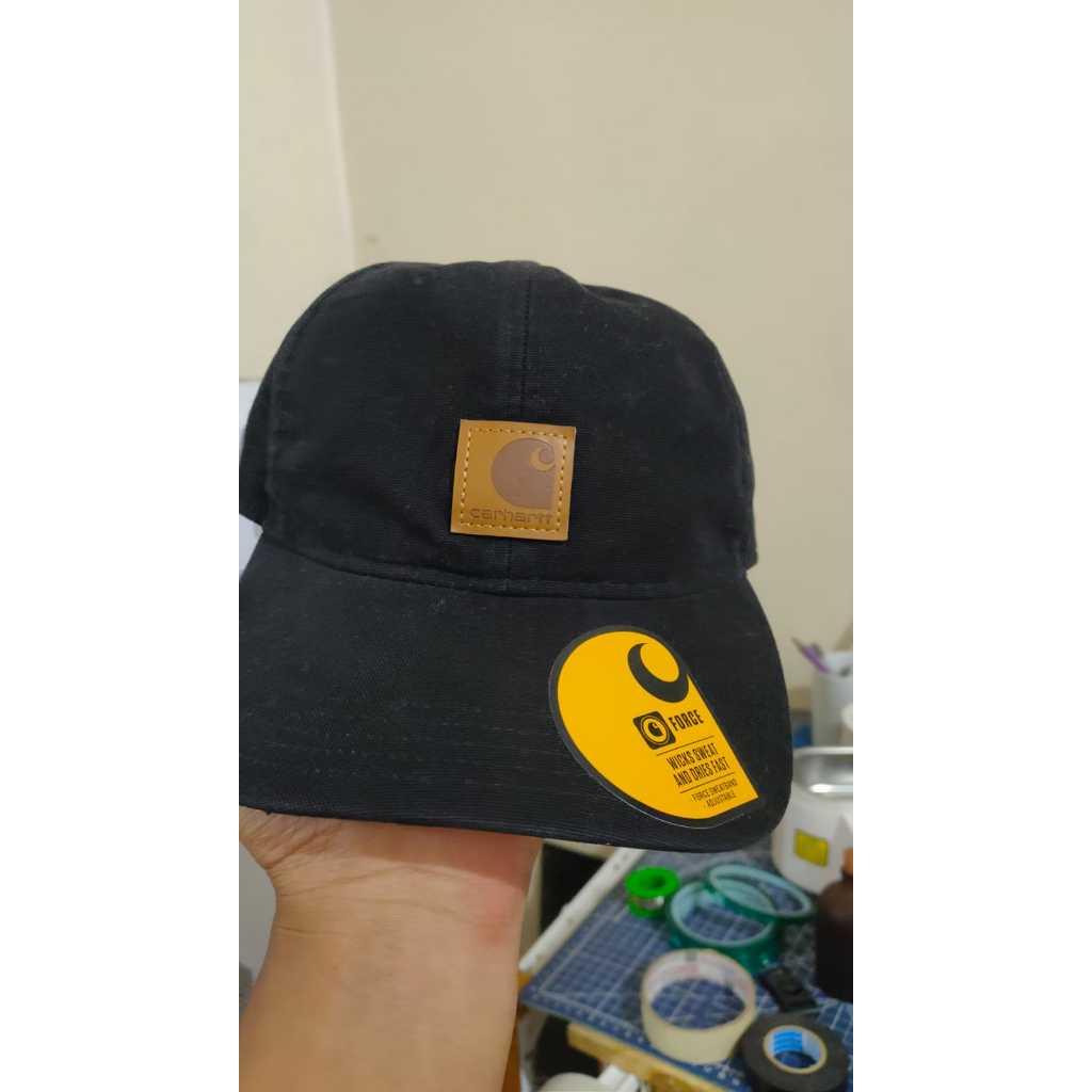 TOPI CARHARTT hitam original brand new