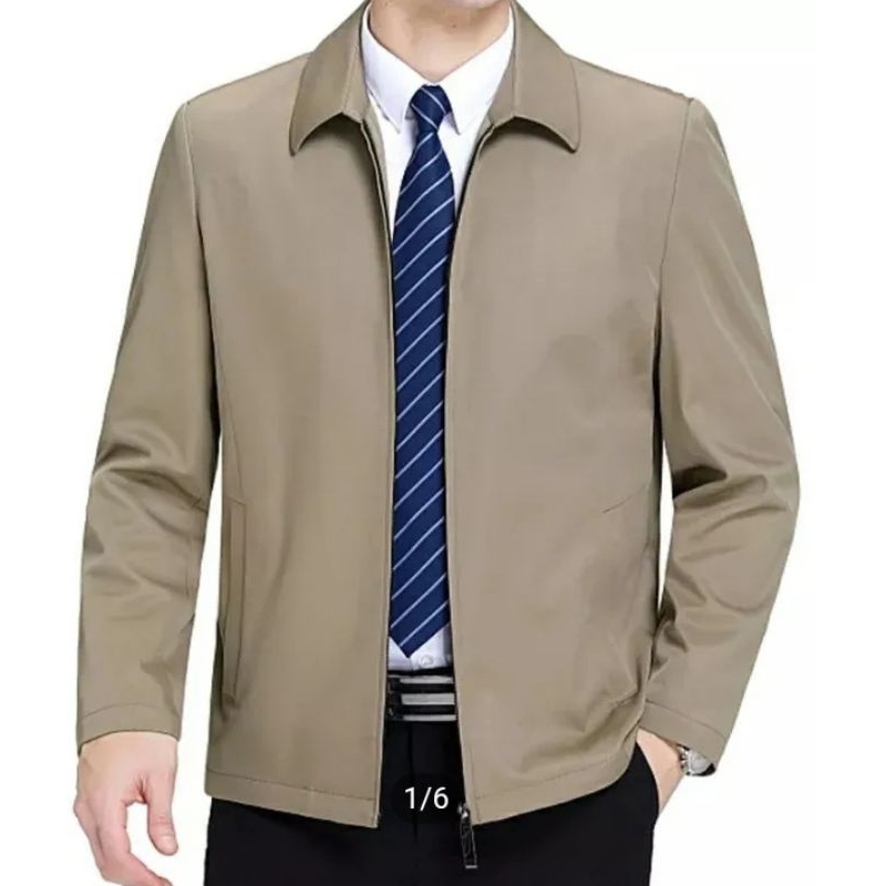 Jaket Kantor/Jaket Formal/Jaket Semi Jas Pria/jaket kantor pria bahan katun