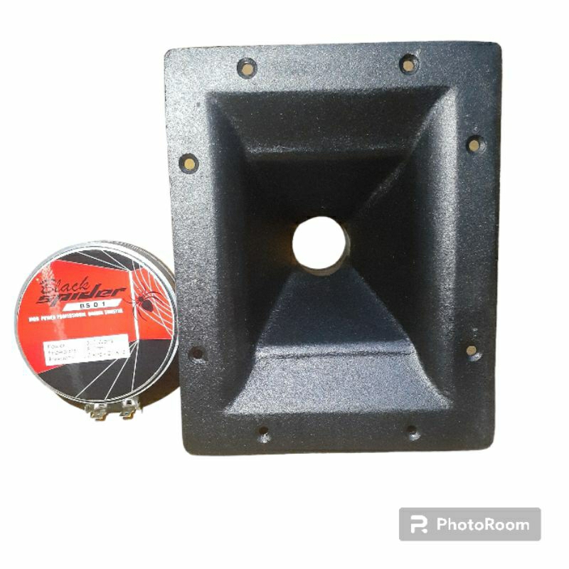 Tweeter Black Spider BS D1 Plus Horn Besi 15x19