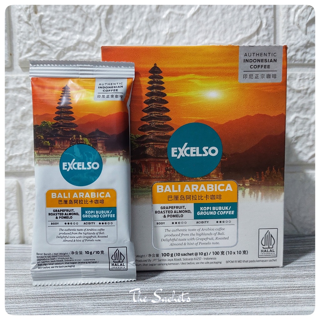 

Excelso Bali Arabica Sachet