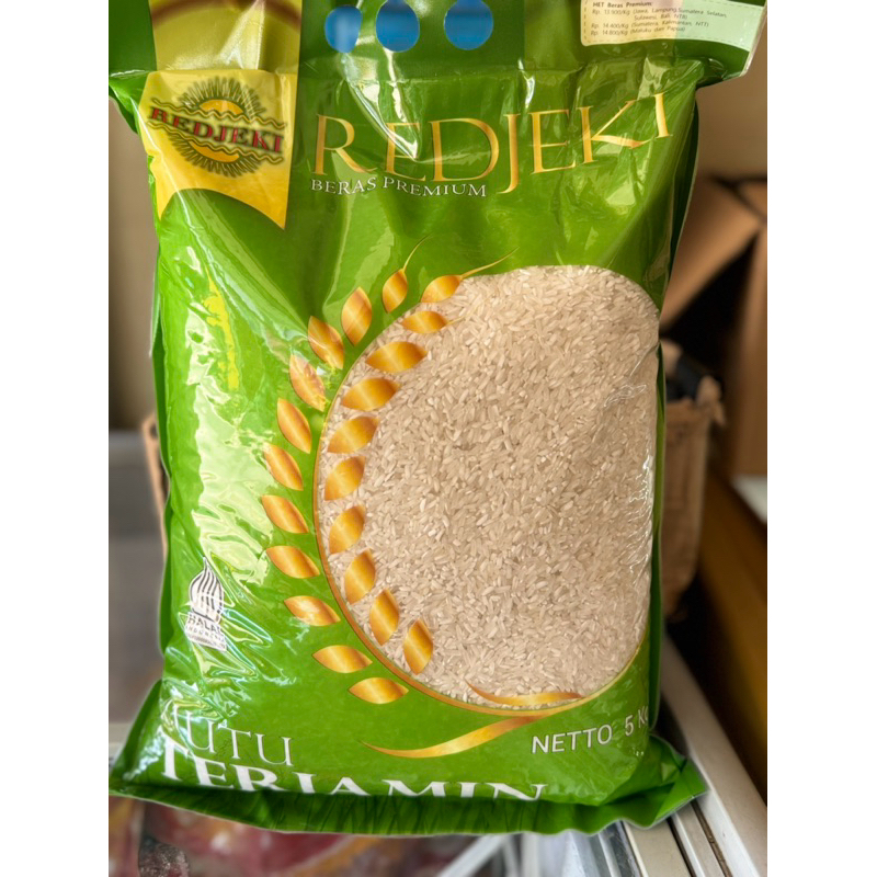 Beras Redjeki kemasan 5kg