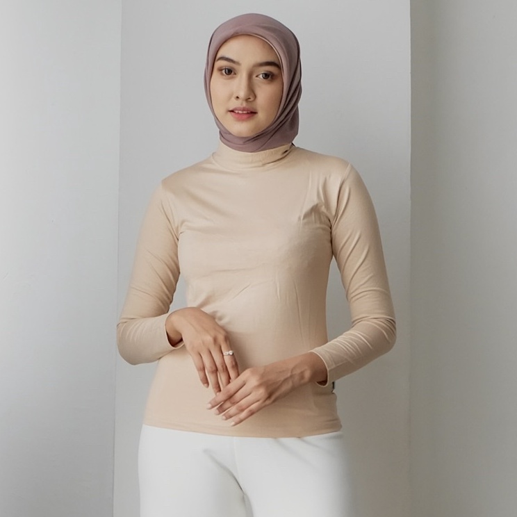 Buy Now Manset Turtleneck ILLORI Size Lengkap  Dalaman Baju Wanita Murah  Manset Pria Olahraga