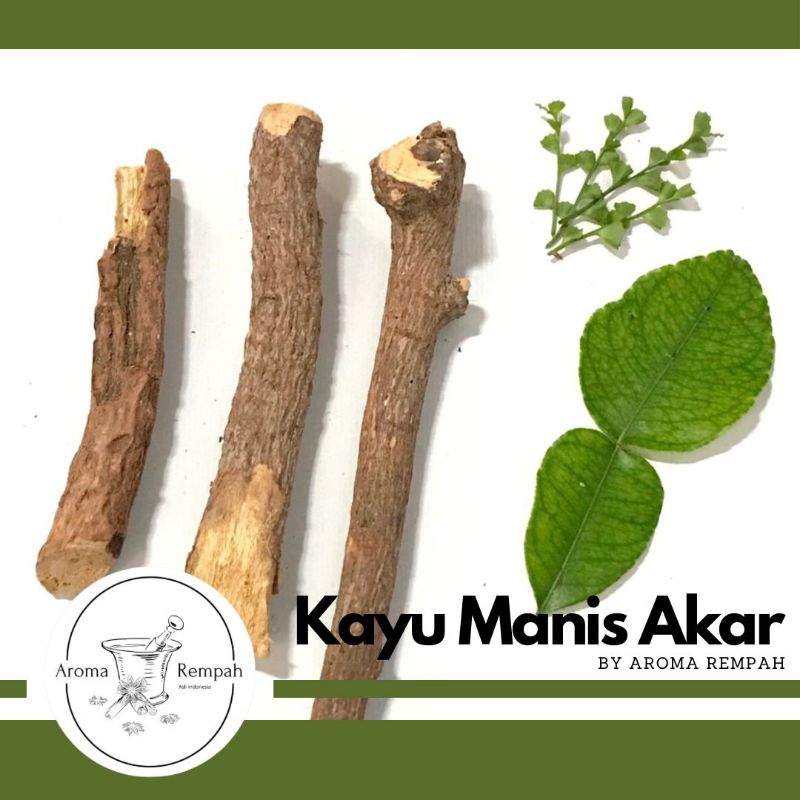 Kayu manis akar / licorice - 100% murni