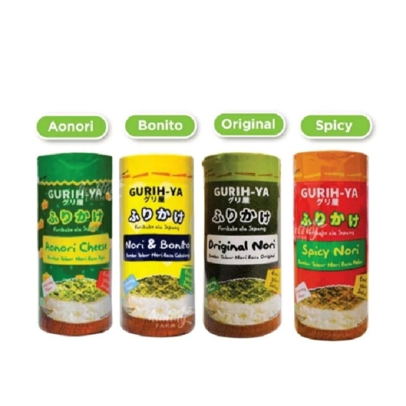 

Gurih-Ya Seaweed Seasoning Botol 45gr