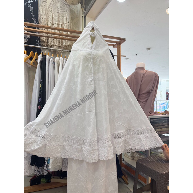 MUKENA BORDIR KATUN BUKITTINGGI