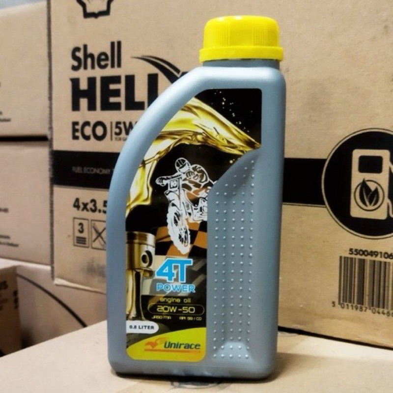 oli mesin unirace 4T 20w50w