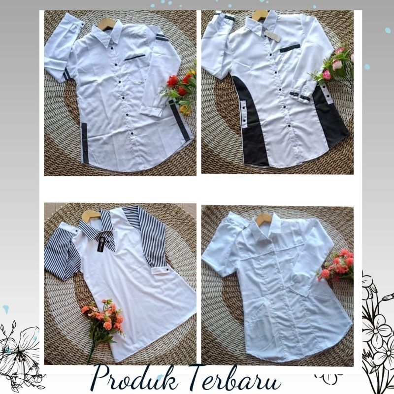 Tunik Putih | Tunik Santri | Baju Santri Putri | Tunik Santriwati | Tunik Santri Putri | Atasan Sant