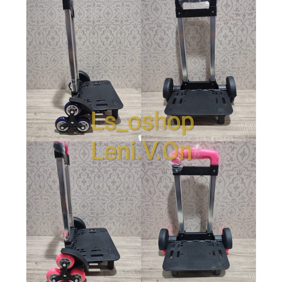 Best Arrival  Trolly untuk Tas Sekolah Roda 6 serbagunaTroli sekolah Foldable trolley spinner New