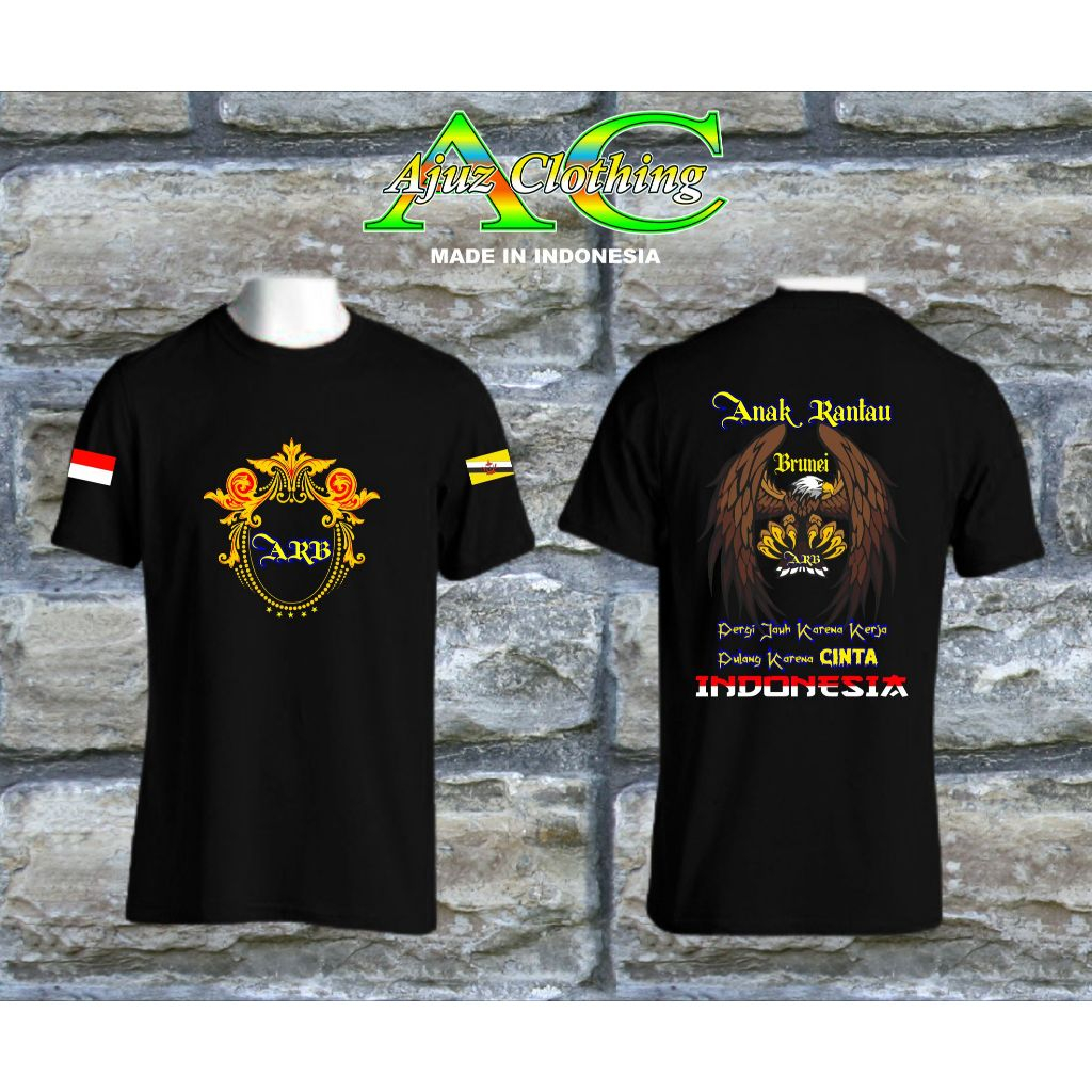 KAOS  ARB ANAK RANTAU BRUNEI #KaosSablonPremium