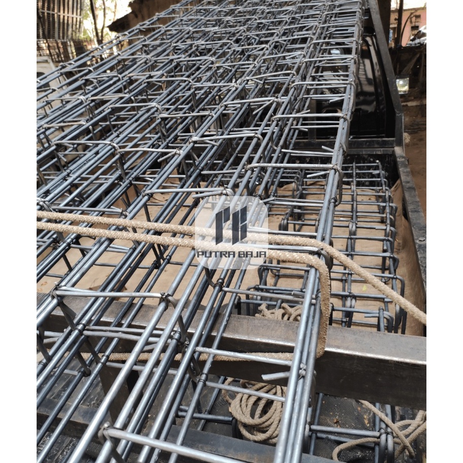 Rangka Besi  Rangka Beton  Besi kolom 8mm SNI