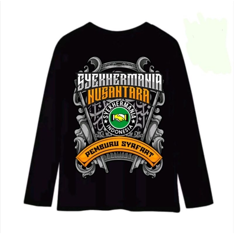 KAOS LENGAN PANJANG SYEKHERMANIA NUSANTARA PEMBURU SAFAAT