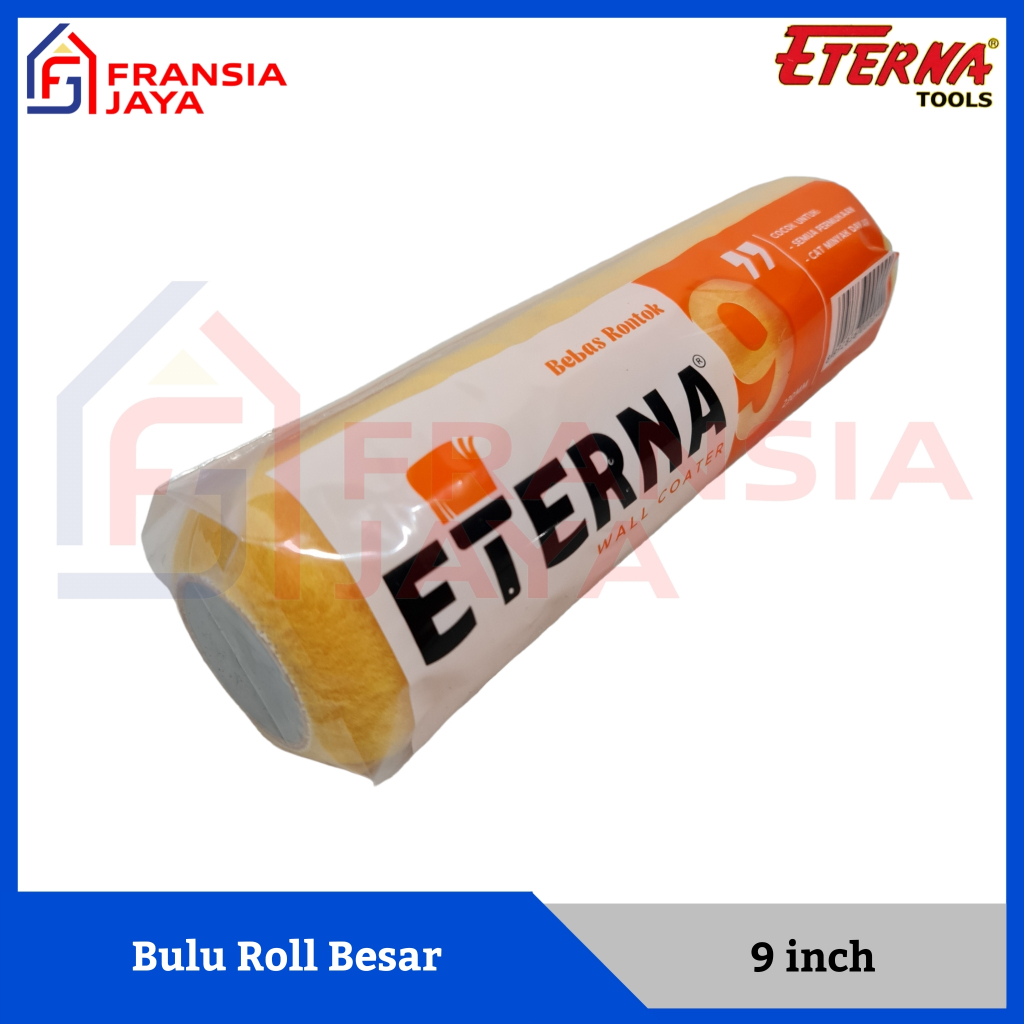 Eterna Bulu Roll Cat 9 inch Kuas Roll Besar