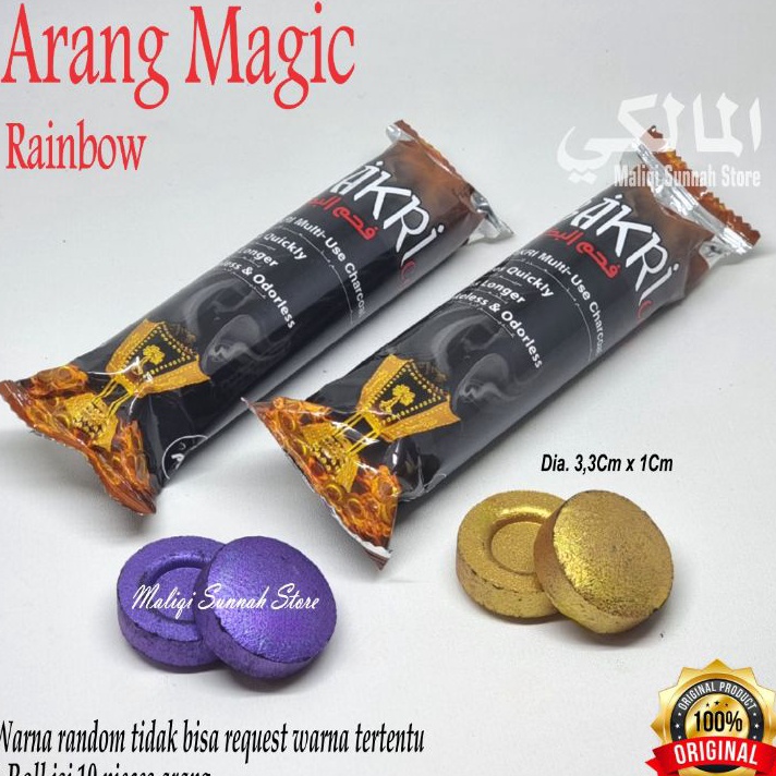 MEGA SALE Arang Magic Warna  Arang Rainbow 1 Roll