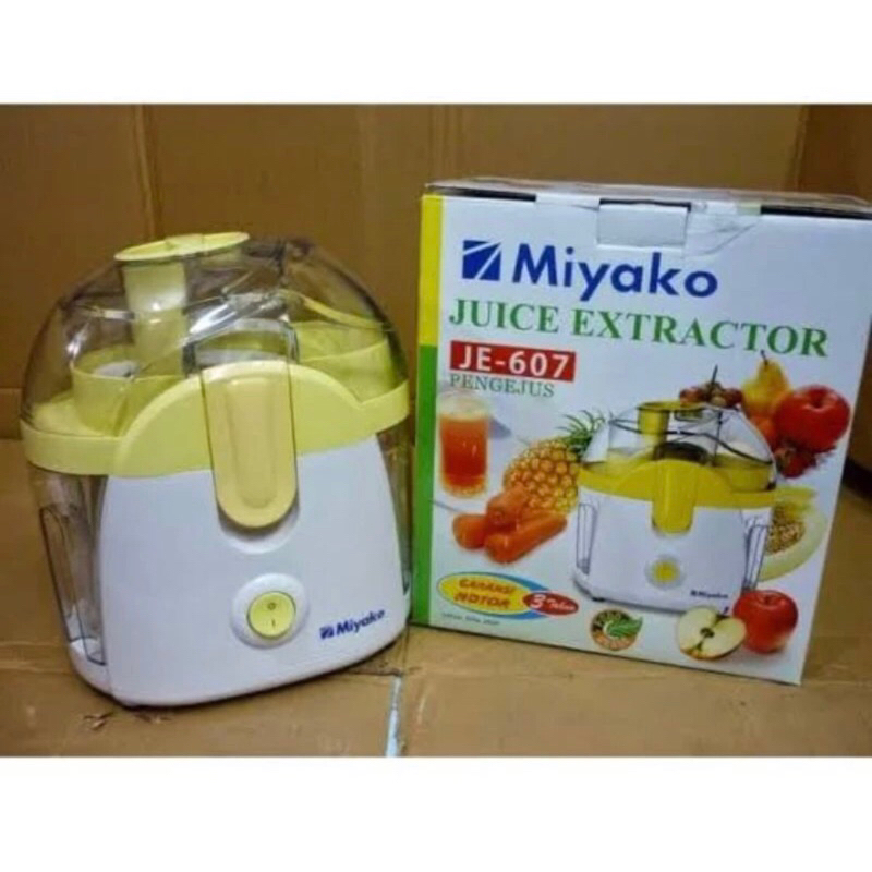 MIYAKO JUICER JE-607 - BLENDER MIYAKO - SLOW JUICER MIYAKO