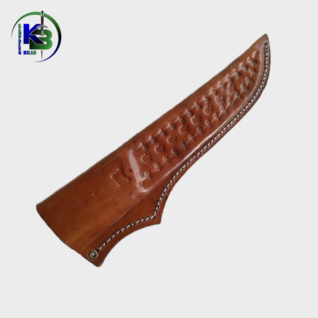 Sarung Bilah Herder Solingen Germany 7"/18cm (Coklat)