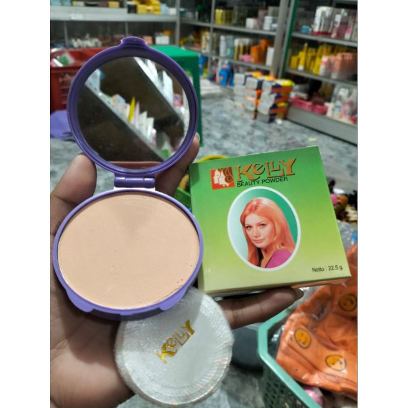 bedak padat Kelly natural