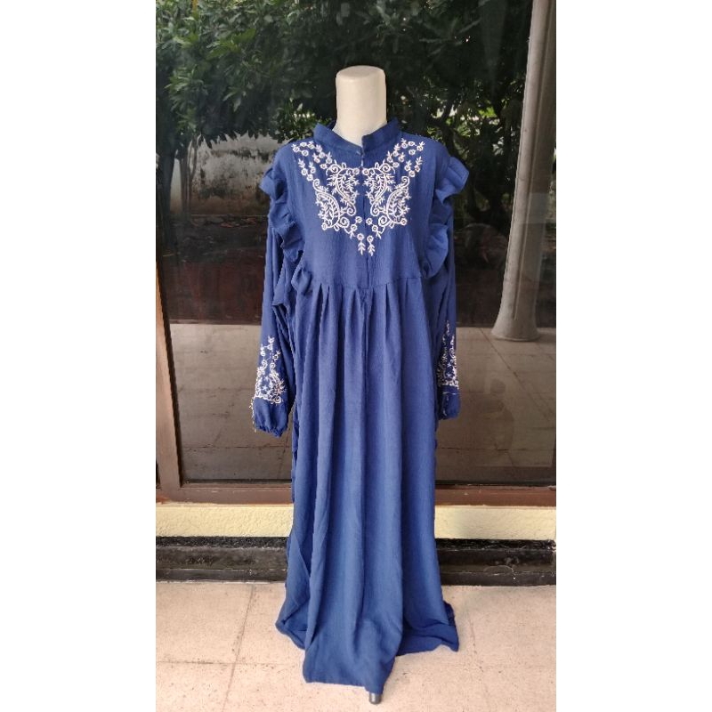 GAMIS CRINKLE BORDIR