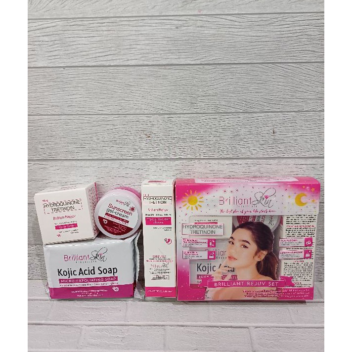 PROMO SALE BRILLIANT SKIN ESSENTIAL REJUV SET 4 IN 1