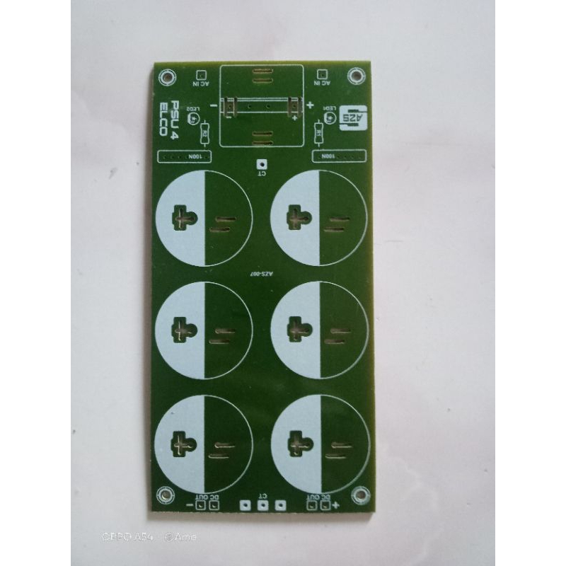 PCB PSU Power Bank 6 Elco Dioda Kotak Ataupun Dioda Sisir