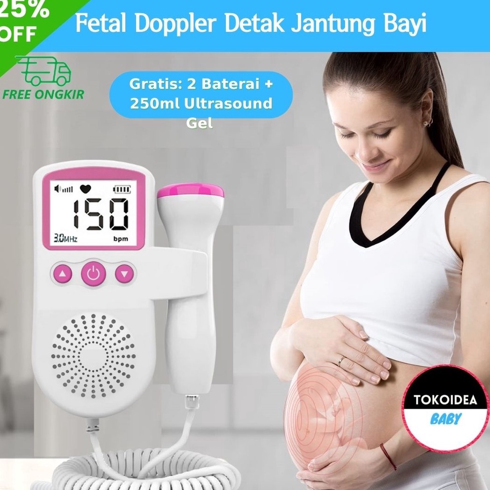 Banyak Dipakai Fetal doppler detak jantung bayi alat detak jantung janin