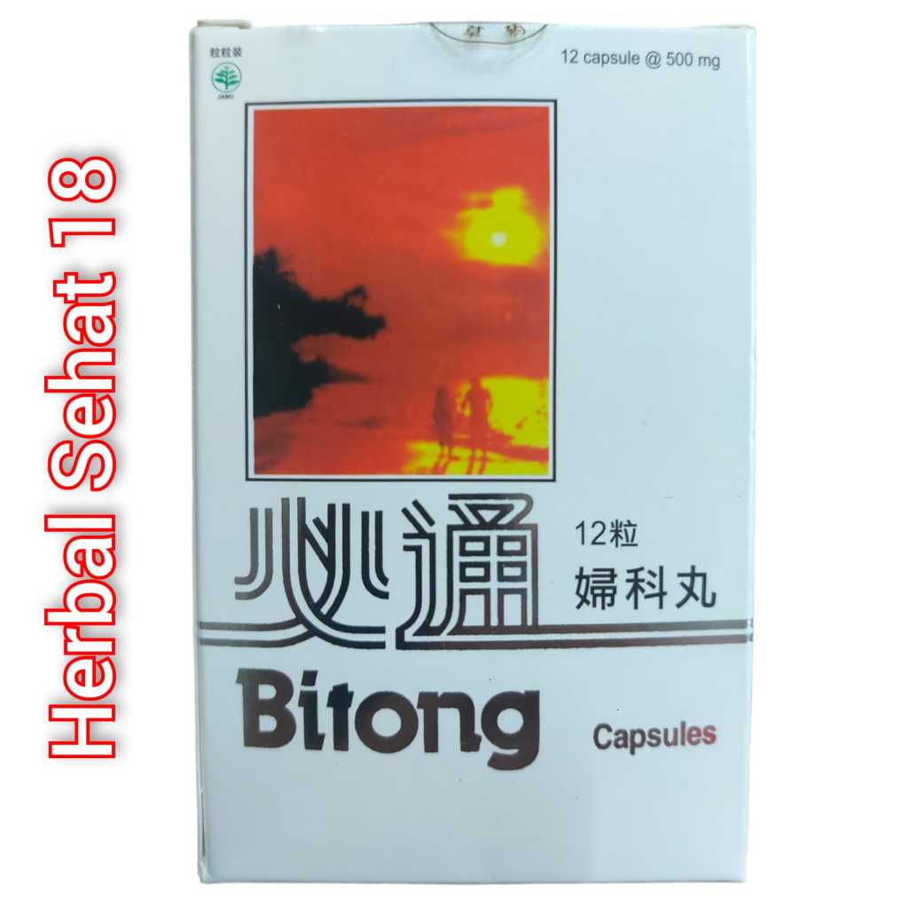 

Bitong Capsule Bi Tong - Haid Tidak Teratur - Untuk Melancarkan Haid, Meredakan Nyeri Haid