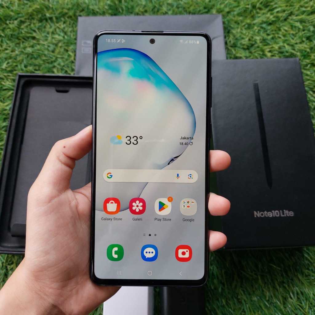 SAMSUNG NOTE 10 LITE SECOND 6/128 &  8/128GB HP SECOND HANDPHONE SECOND HP SEKEN HP BEKAS HP MURAH