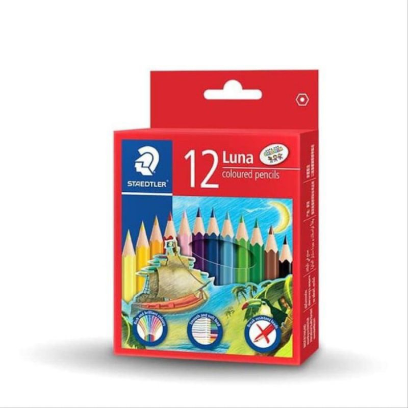 

Pensil Warna Pendek STAEDLER LUNA Isi 12