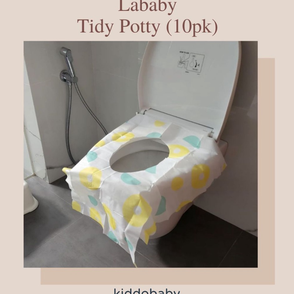 DISKON Lababy Tidy Potty 1pk  Alas Toilet  Dudukan Toilet