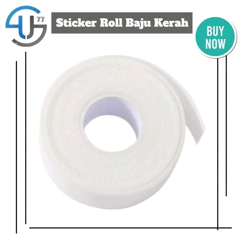 

US220 Stiker Baju / Stiker Tempel Kerah / Plester Kain Stiker Roll Penyerap keringat By Toko Haji Usman