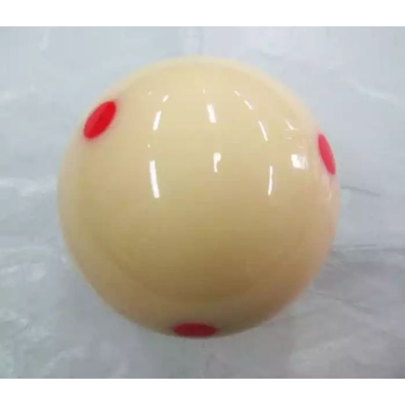 Bola ball gaco permainan games billiard biliard bilyard 2" 2 inchi titik 6 original