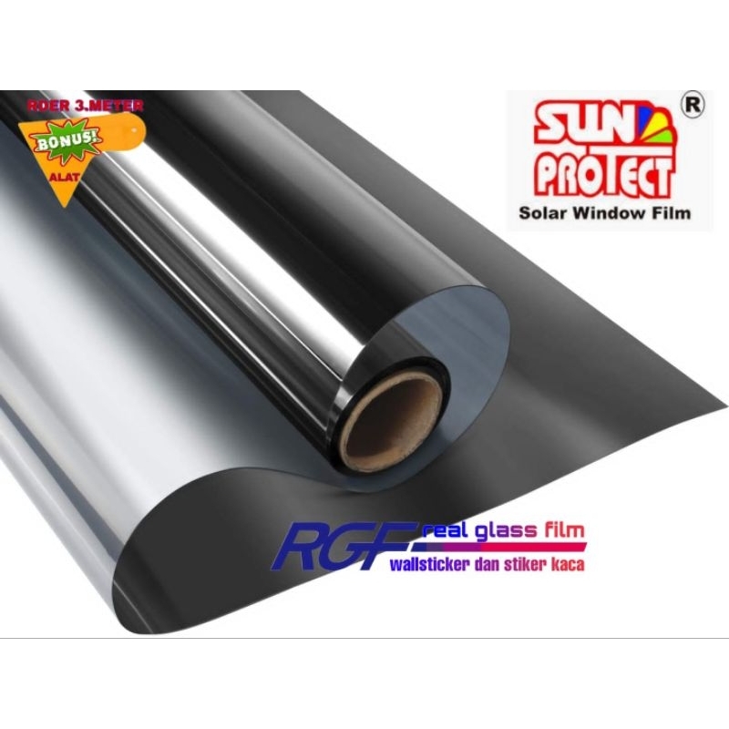 sticker kaca film untuk jendela rumah riben warna hitam kaca film mobil 40%60%80%
