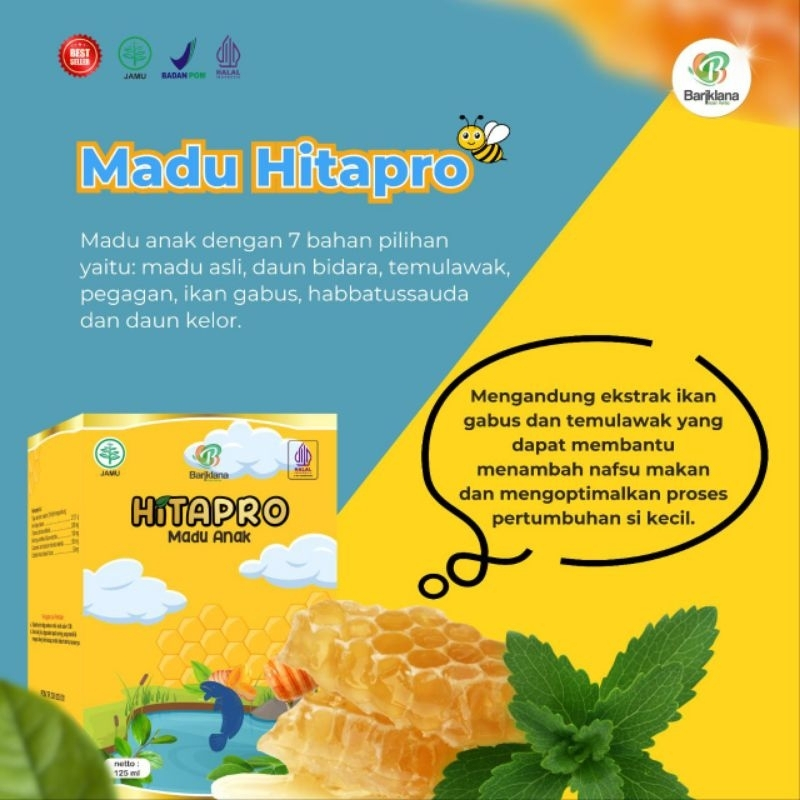 

Madu Best Seller | Penambah Nafsu Makan | Madu Anak Hitapro