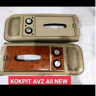 roof consule tempat tisu all new avanza xenia 2012-2018 cream wood