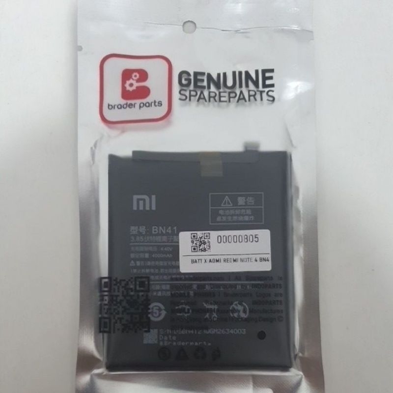 baterai redmi note 4 BN41