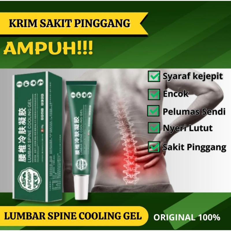 APDMP Salep Lumbar Original, Salep Lumbar Cold Compress Gel, Salep Lumbar Spine Cooling Gel, Salep L