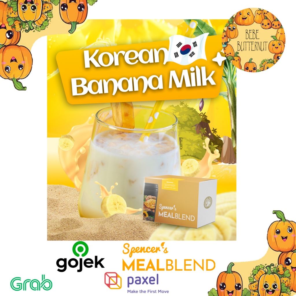 

Spencer's MEALBLEND KOREAN BANANA MILK / Spencers MEAL BLEND / Meal Replacement