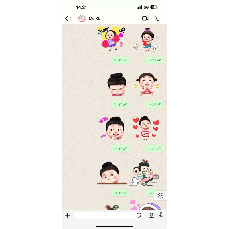 

Stiker Whatsappp Versi Gerak