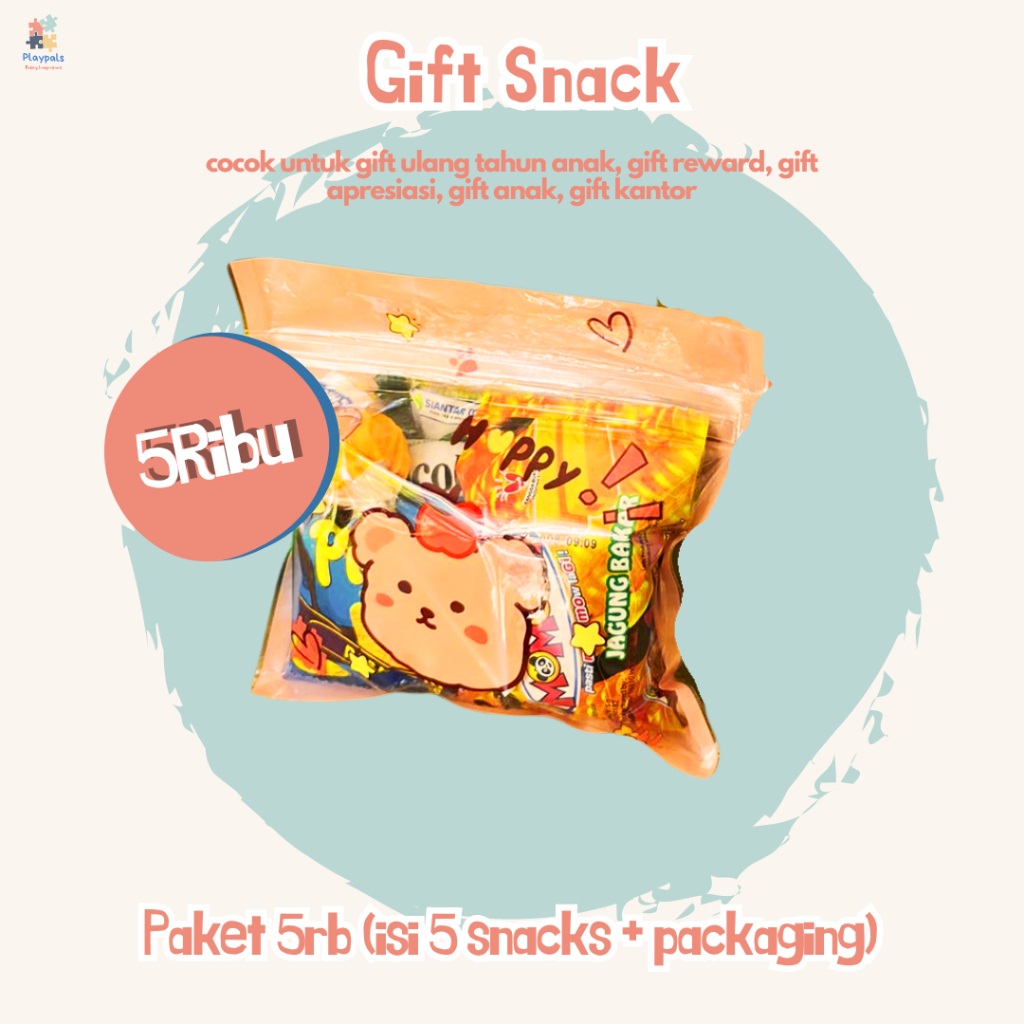 

Gift snack mini gift hadiah snack ulang tahun tanpa minimal order paket 5rb free kertas ucapan