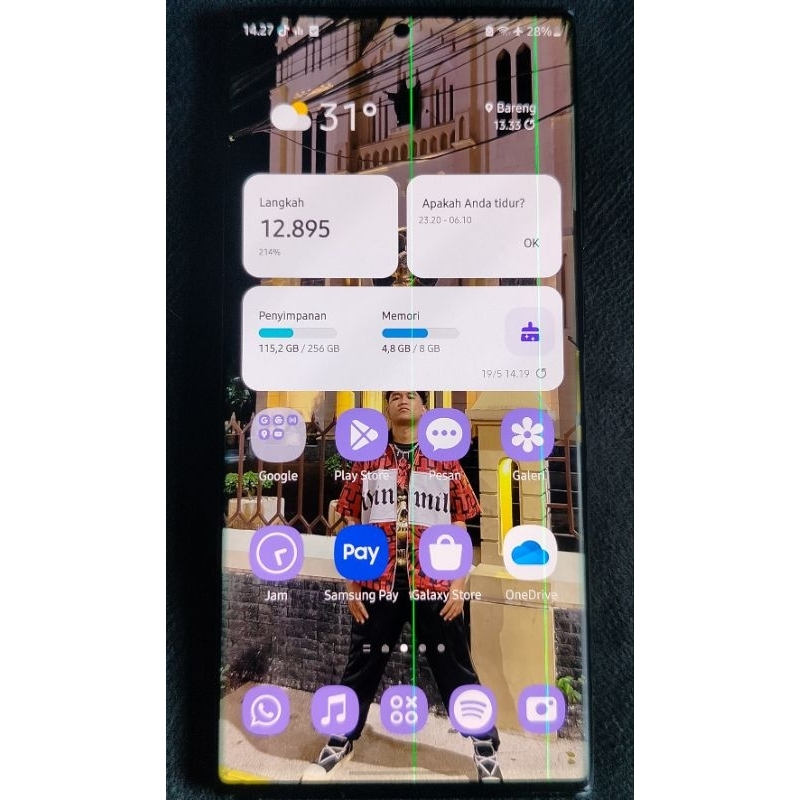'SAMSUNG NOTE 20 ULTRA' 8/256 GB SEIN SECOND *MINUS*