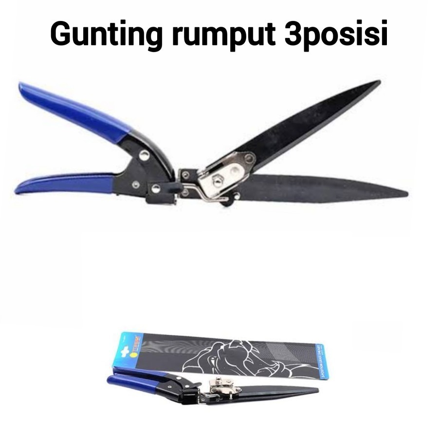 GUNTING RUMPUT 3 POSISI