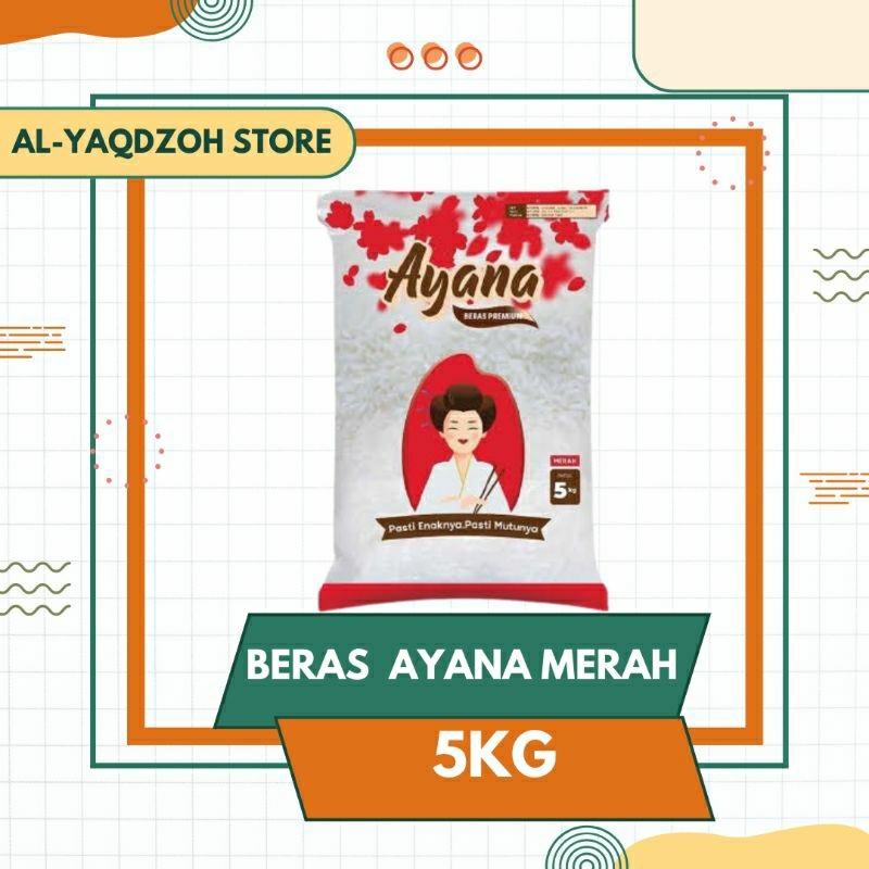 

Beras Premium | AYANA MERAH | 5Kg